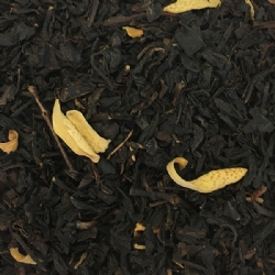 Flavoured blend of black loose leaf teas