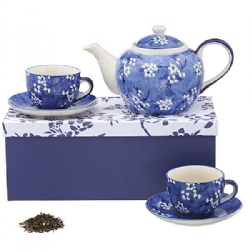Teapot set: teapot (950 cc)) + 2 cups (185 cc)