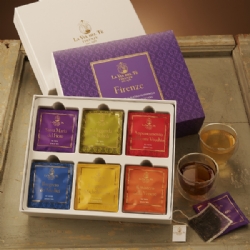 Firenze gift box, Gift box X 30 transparent gourmet tea bags  La Via del Tè