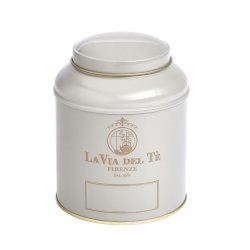 Cloudy Grey Canister - La Via del Tè - Shop Tea Online