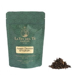 Assam Doomni SFTGFOP1 Black Indian Tea Loose Leaf in 25 grams resealable bag